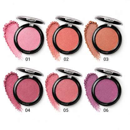 Blush Compatto Pearly Silky Finish